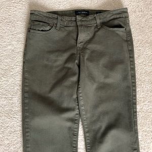 Lucky Jeans, olive green Sweet and Straight